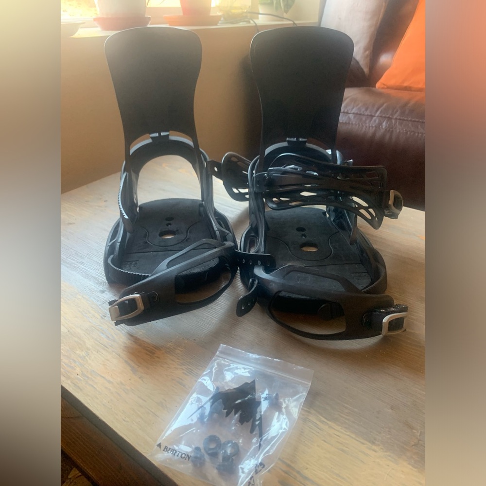 Burton Cartel EST Snowboard Bindings Men’s Size Large